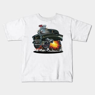 1957 Chevy Hot Rod Kids T-Shirt